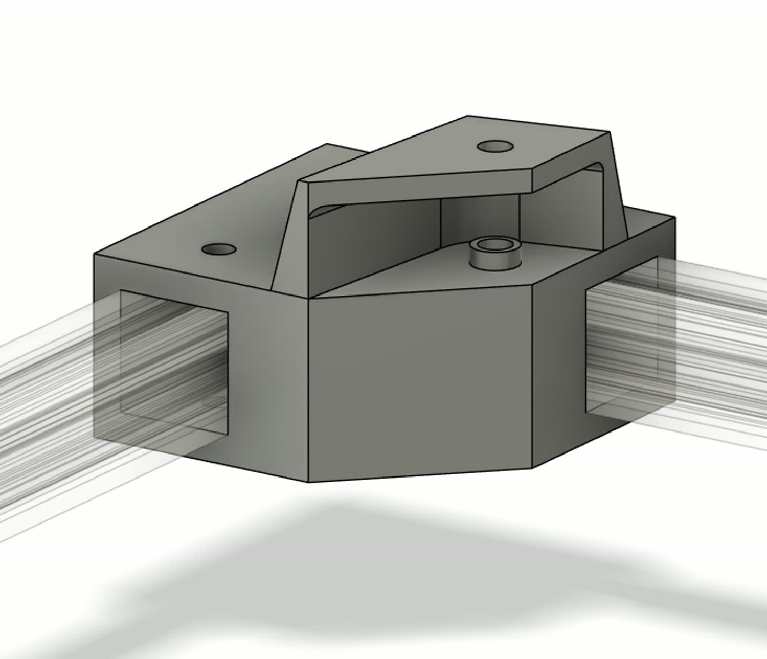 Back Corner Top Roller Bracket